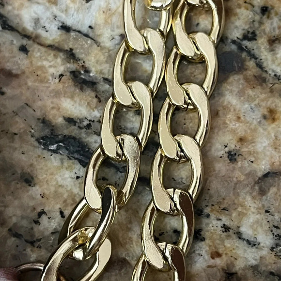 Women’s Floral Print Chain Link Bikini Swimwear S Black Pink Rose Two Piece 2024 - Picture 7 of 10